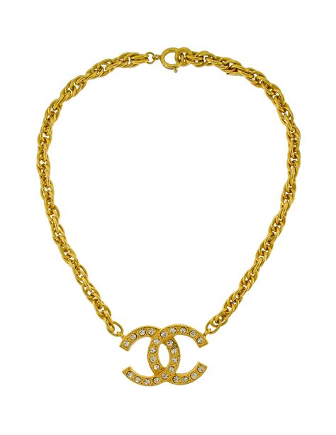 london jewelers vintage chanel necklace gold